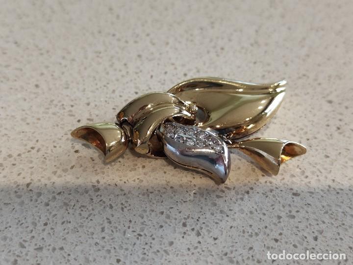 Joyeria: CIERRE COLLAR Y COLGANTE EN ORO Y BRILLANTES - Foto 3