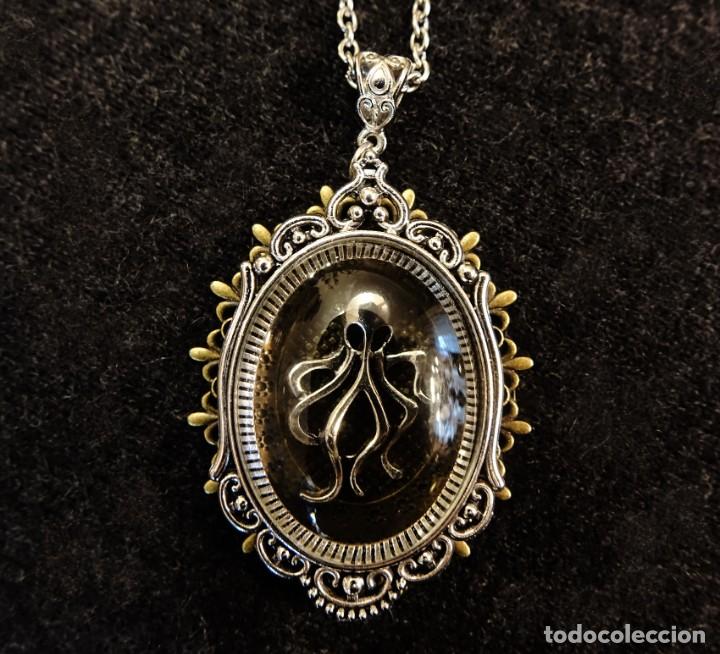 Joyeria: COLLAR CON COLGANTE PULPO EN 3 D - Foto 1