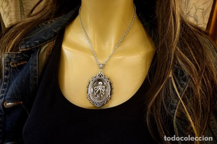 Joyeria: COLLAR CON COLGANTE PULPO EN 3 D - Foto 5