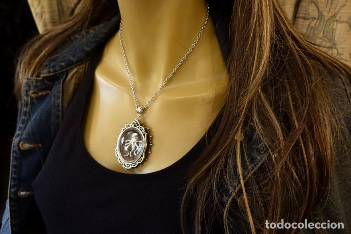 Joyeria: COLLAR CON COLGANTE PULPO EN 3 D - Foto 6