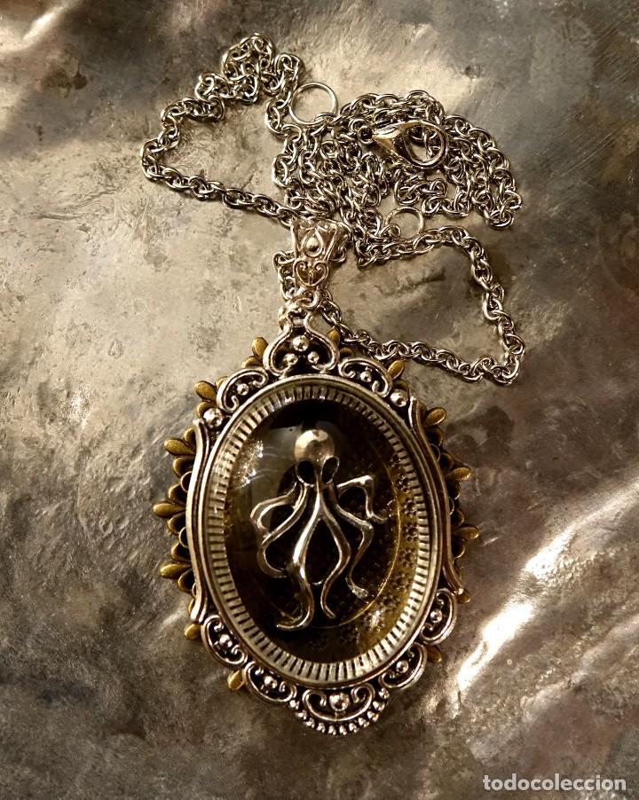 Joyeria: COLLAR CON COLGANTE PULPO EN 3 D - Foto 7
