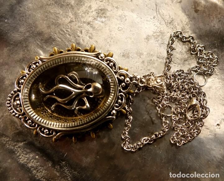 Joyeria: COLLAR CON COLGANTE PULPO EN 3 D - Foto 8