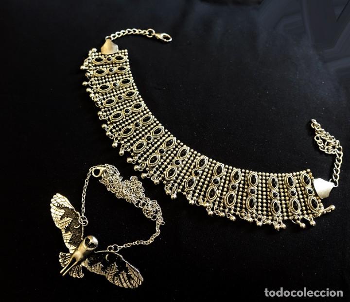 Joyeria: JUEGO DE 2 COLLARES CON BUHO ALAS - Foto 1