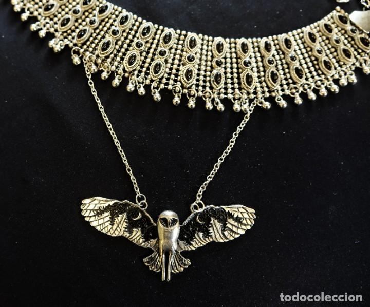 Joyeria: JUEGO DE 2 COLLARES CON BUHO ALAS - Foto 2
