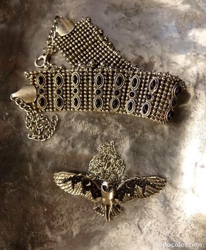 Joyeria: JUEGO DE 2 COLLARES CON BUHO ALAS - Foto 8