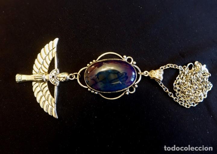 Joyeria: COLLAR CON GRAN AMATISTA Y DIOSA ALADA - Foto 7