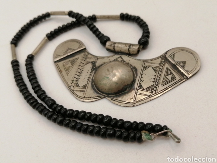 Joyeria: Collar tuareg. Plata baja y onix negro - Foto 3