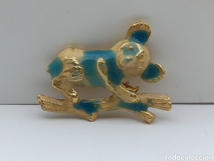 Joyeria: Broche Koala metal dorado y esmalte - Foto 2