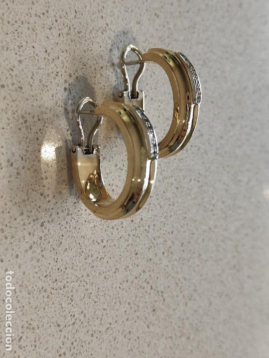 Joyeria: AROS ORO 18K Y BRILLANTES - Foto 5