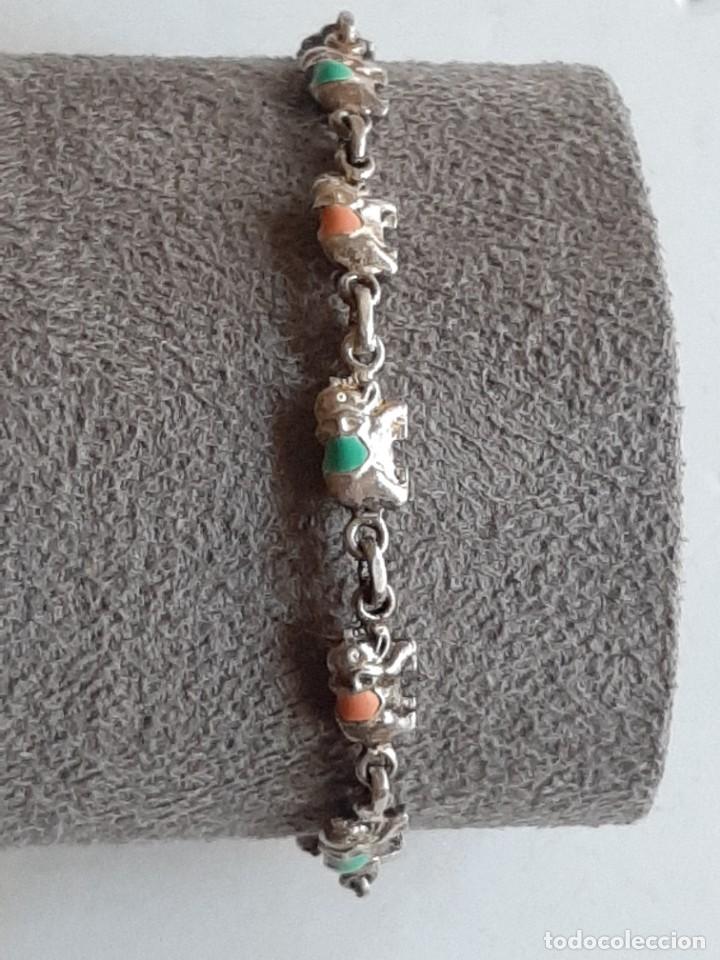 Joyeria: Pulsers plata elefantes 925 - Foto 1