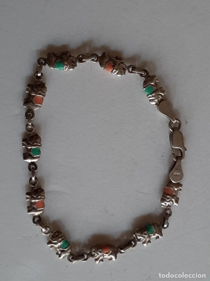 Joyeria: Pulsers plata elefantes 925 - Foto 3