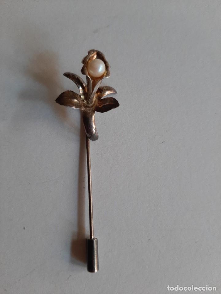 Joyeria: Alfiler de plata (flor ) 925 broche - Foto 1