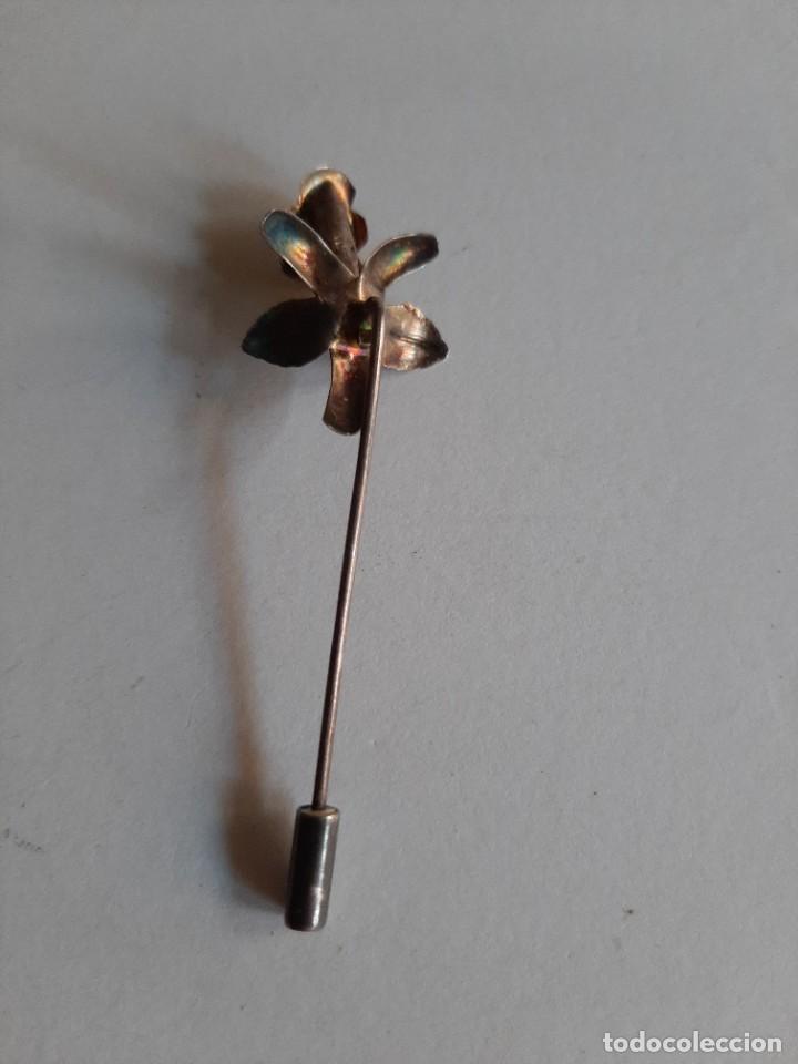 Joyeria: Alfiler de plata (flor ) 925 broche - Foto 2