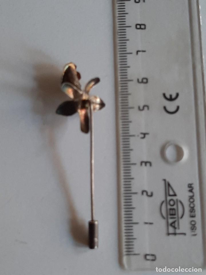 Joyeria: Alfiler de plata (flor ) 925 broche - Foto 3