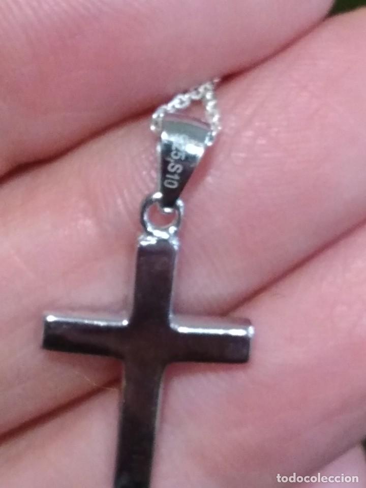 Joyeria: Cruz con cadena en plata 925. REF-7356 - Foto 6