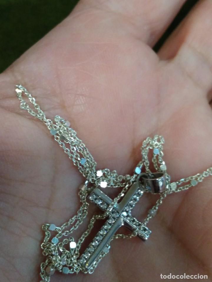 Joyeria: Cruz con cadena en plata 925. REF-7356 - Foto 5