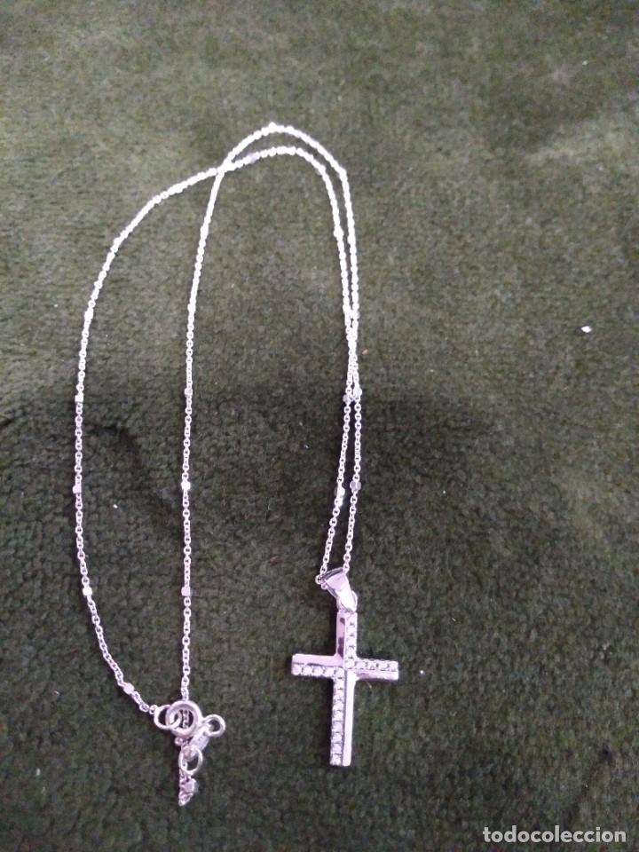 Joyeria: Cruz con cadena en plata 925. REF-7356 - Foto 2