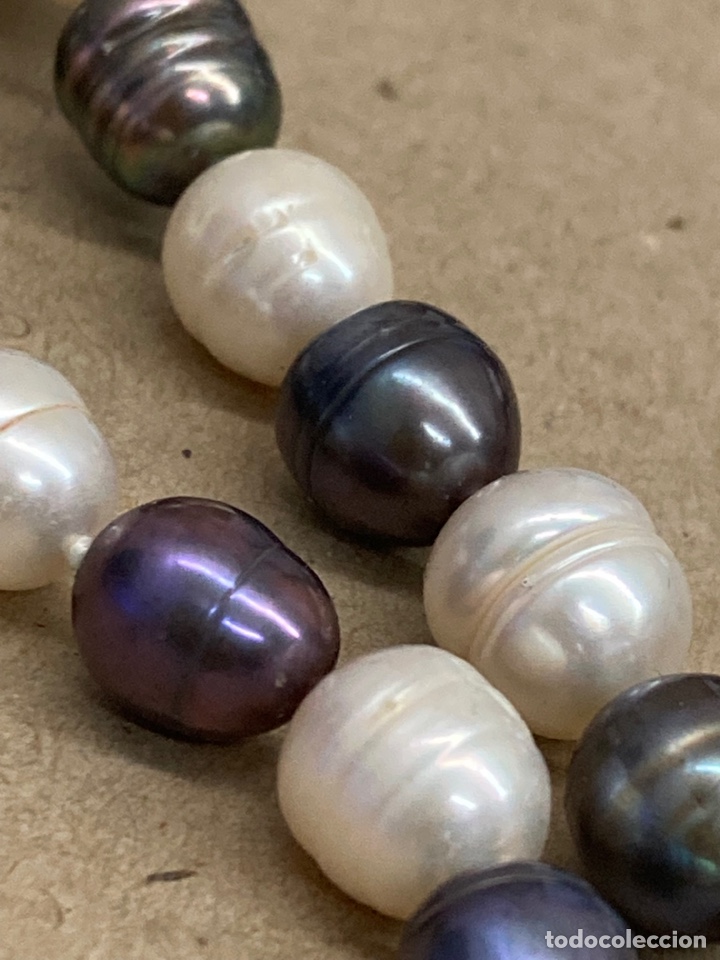 Joyeria: Juego de collar pulsera y pendientes de perlas Capricho Barroco - Foto 4