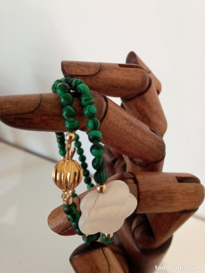 Joyeria: Pulsera en malaquita - Foto 3
