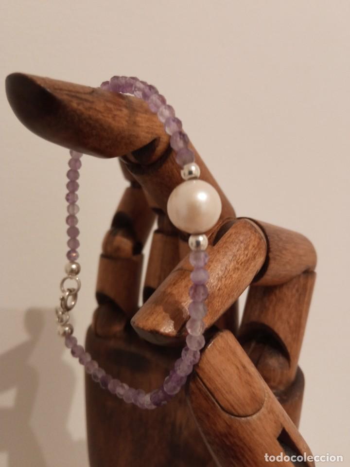 Joyeria: PULSERA DE PERLA Y PLATA - Foto 2