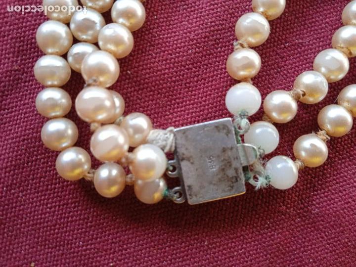Joyeria: Collar antiguo. Plata contrastada de 835 - Foto 3