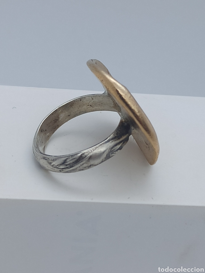 Joyeria: anillo de bronce y plata de ley 925 ech&oacute; a mano - Foto 10