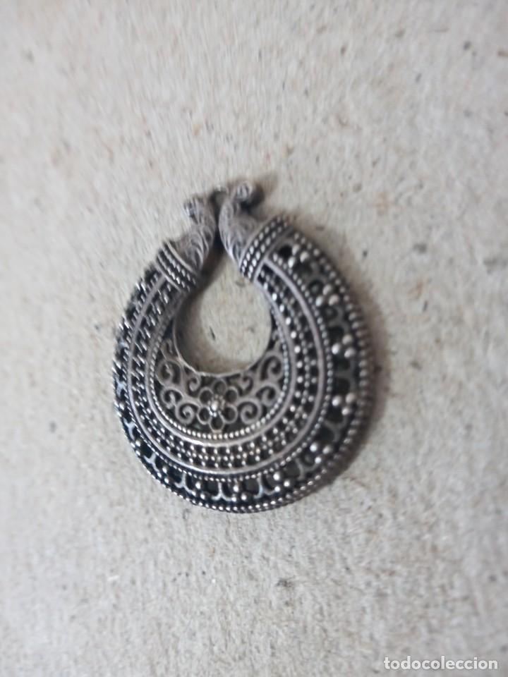 Joyeria: COLGANTE ANTIGUO DE PLATA 925. 4 ctms - Foto 2