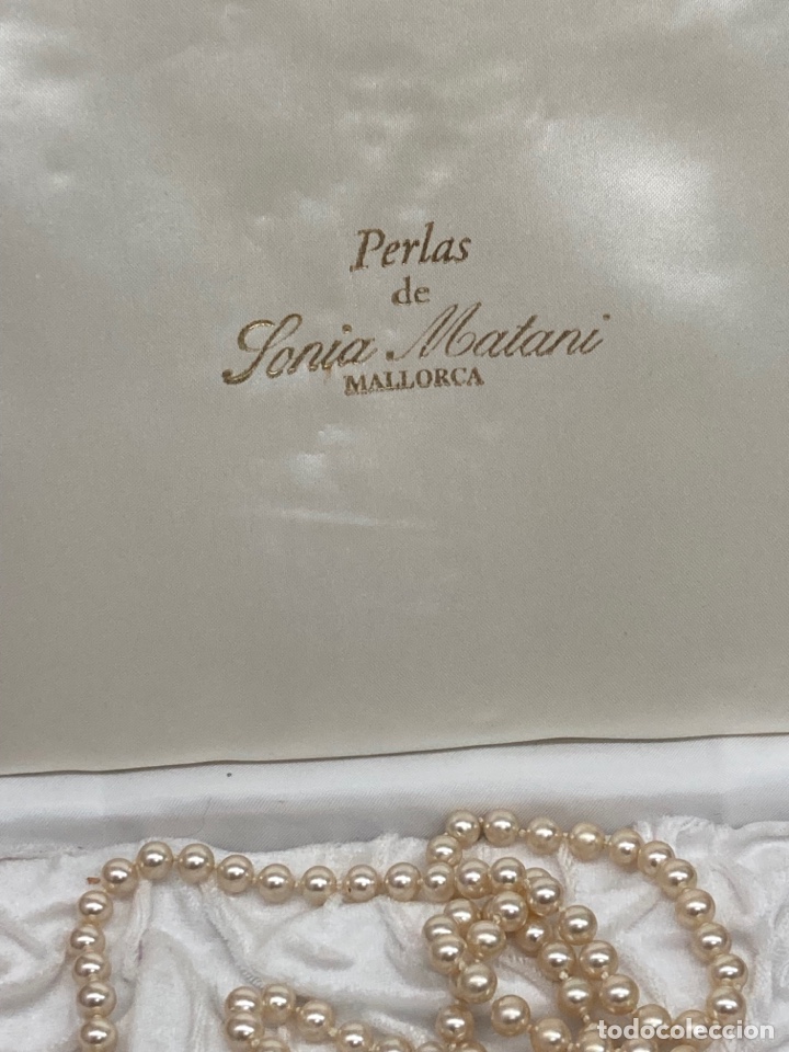 Joyeria: Collar y pulsera de perlas de Sonia Matani Mallorca cuerease plata - Foto 5