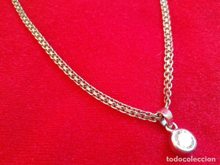 Joyeria: Collar gargantilla plata y circonita - Foto 3