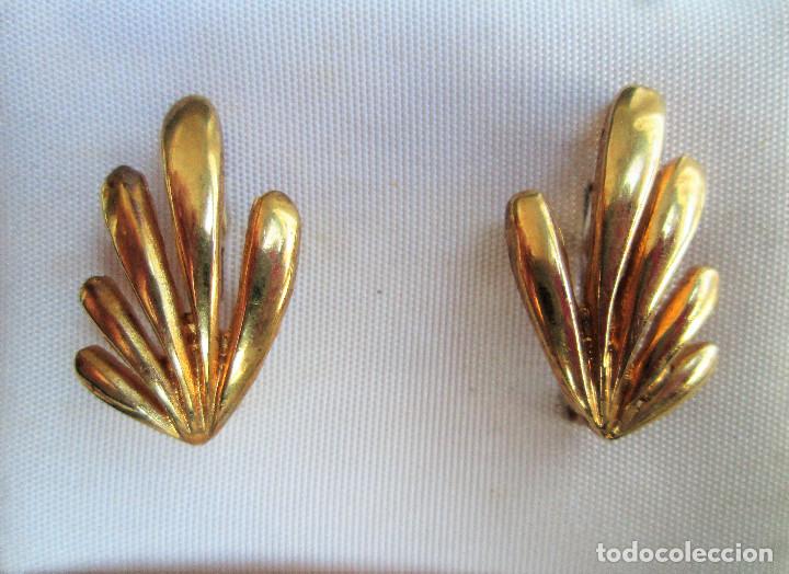 Joyeria: PENDIENTES CHAPADO EN ORO DE 24 KLTS. - SIN ESTRENAR - Foto 1