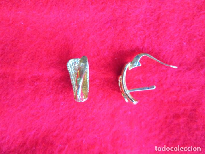 Joyeria: PENDIENTES CHAPADO EN ORO DE 24 KLTS. - SIN ESTRENAR - Foto 5