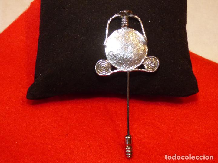 Joyeria: Aguja broche de plata.Tesoro de Priamo. - Foto 2
