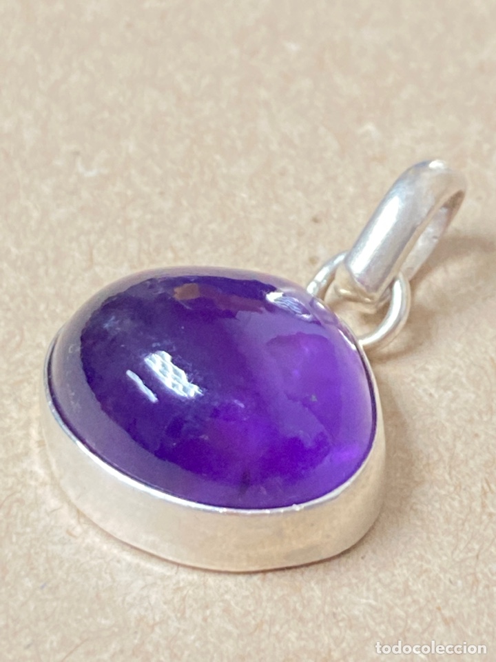 Joyeria: Colgante de plata y amatista - Foto 2