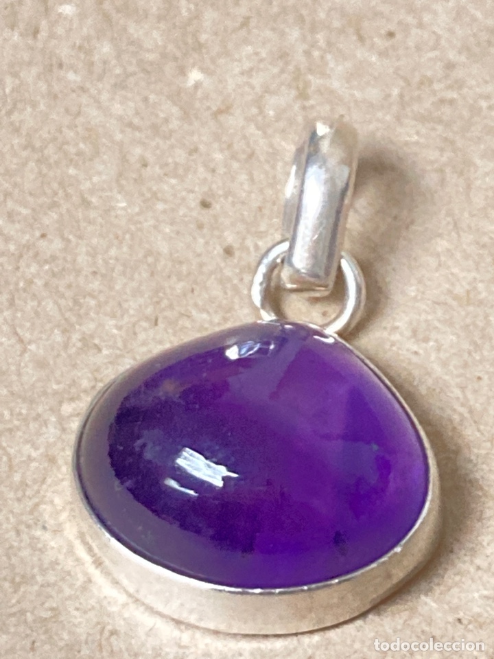 Joyeria: Colgante de plata y amatista - Foto 3