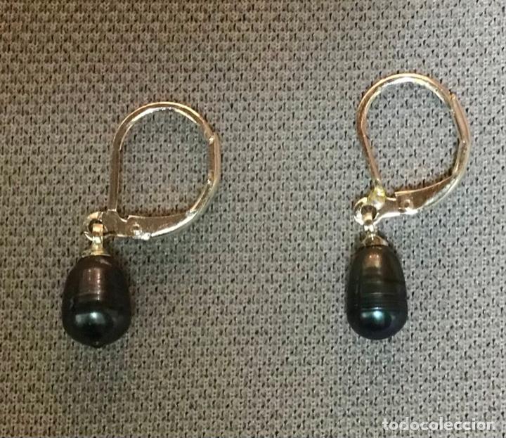 Joyeria: PENDIENTES PLATEADOS y PERLAS - Foto 2