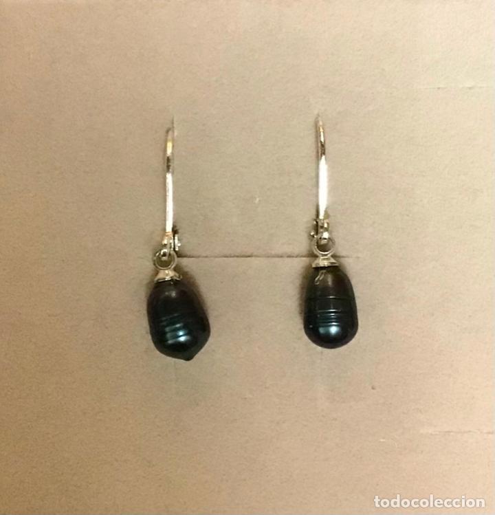 Joyeria: PENDIENTES PLATEADOS y PERLAS - Foto 1