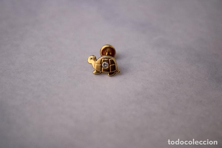 Joyeria: pendientes tortuga oro 18k. - Foto 4