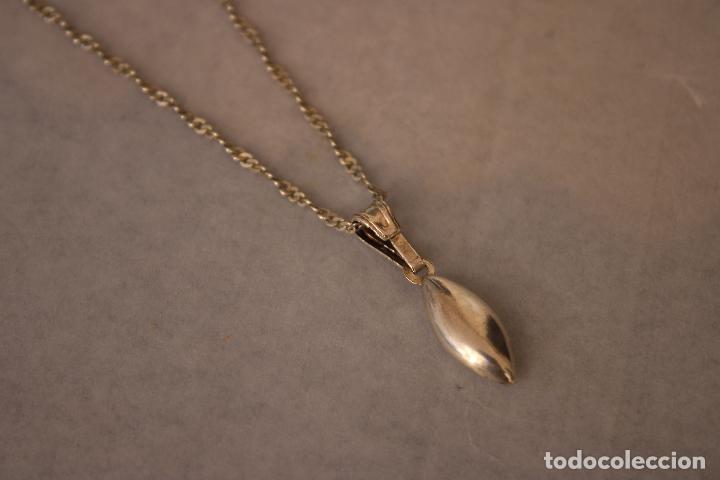 Joyeria: collar de plata 925 con dise&ntilde;o de rugby - Foto 1