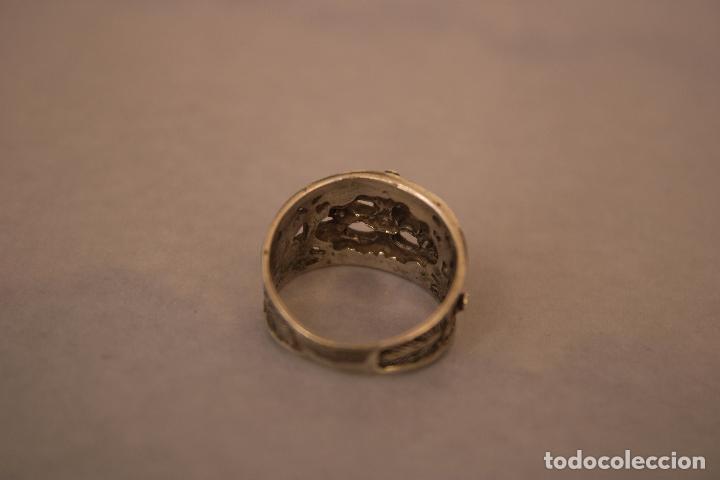 Joyeria: anillo de plata 925 con solitario - Foto 3