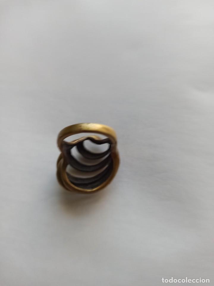 Joyeria: Antiguo anillo de bronce - Foto 5