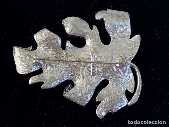 Joyeria: Broche vintage plateado Sarah Coventry - Foto 2