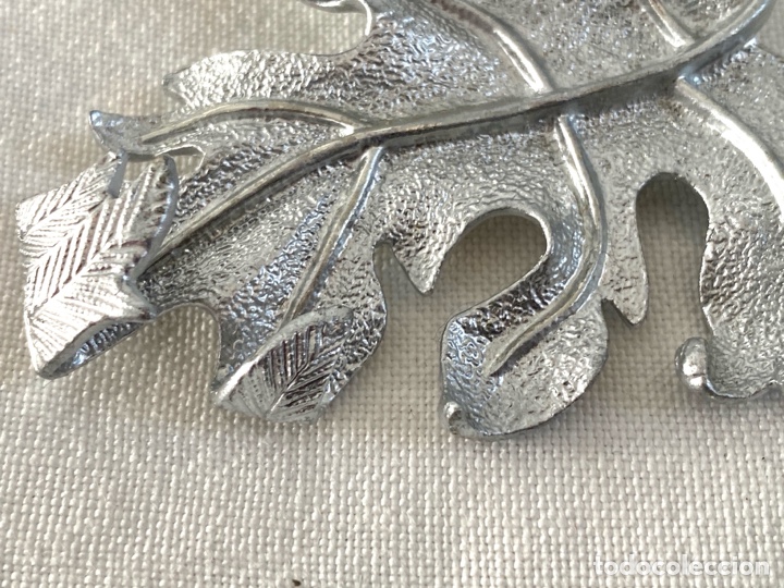 Joyeria: Broche vintage plateado Sarah Coventry - Foto 4