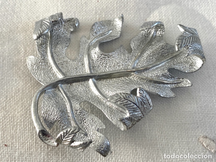Joyeria: Broche vintage plateado Sarah Coventry - Foto 5