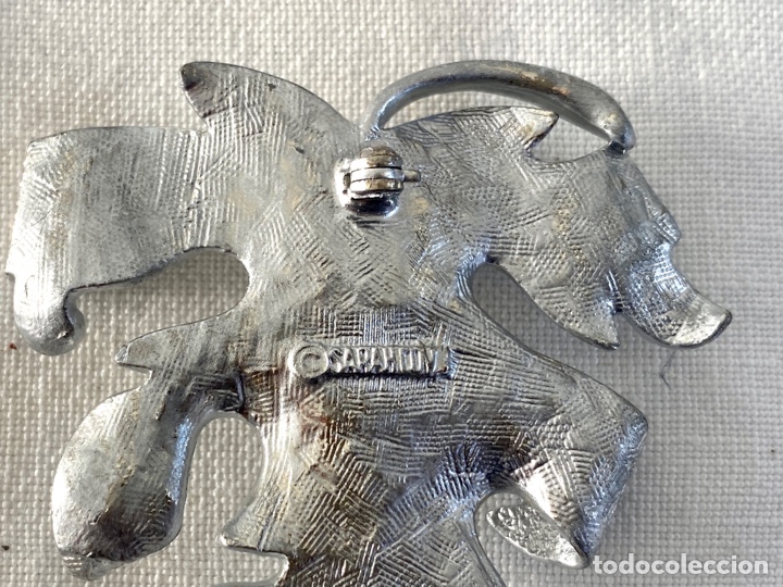 Joyeria: Broche vintage plateado Sarah Coventry - Foto 6