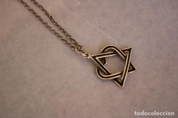 Joyeria: cadena collar estrella de david plata 925 - Foto 3