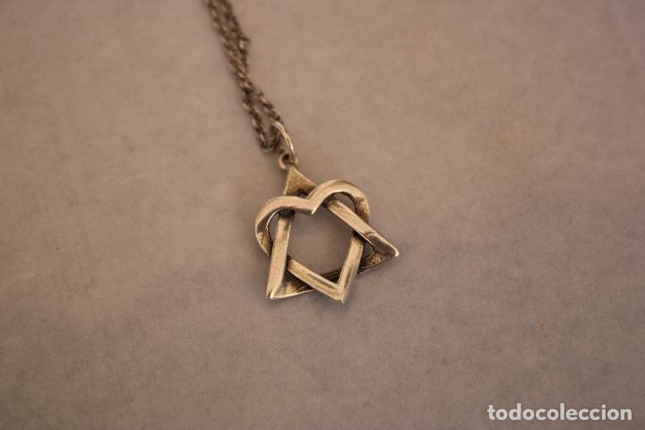 Joyeria: cadena collar estrella de david plata 925 - Foto 1