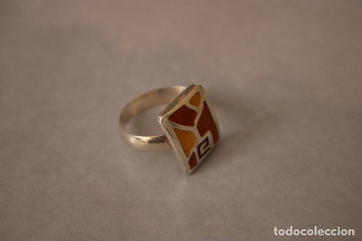 Joyeria: anillo plata 925 y esmalte - Foto 3
