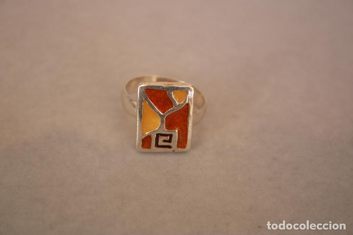 Joyeria: anillo plata 925 y esmalte - Foto 1