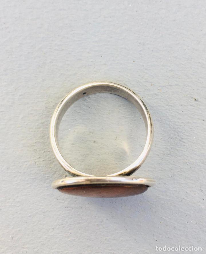 Joyeria: ANILLO PLATA 900 Y MADERA DE QUEBRACHO - Foto 2