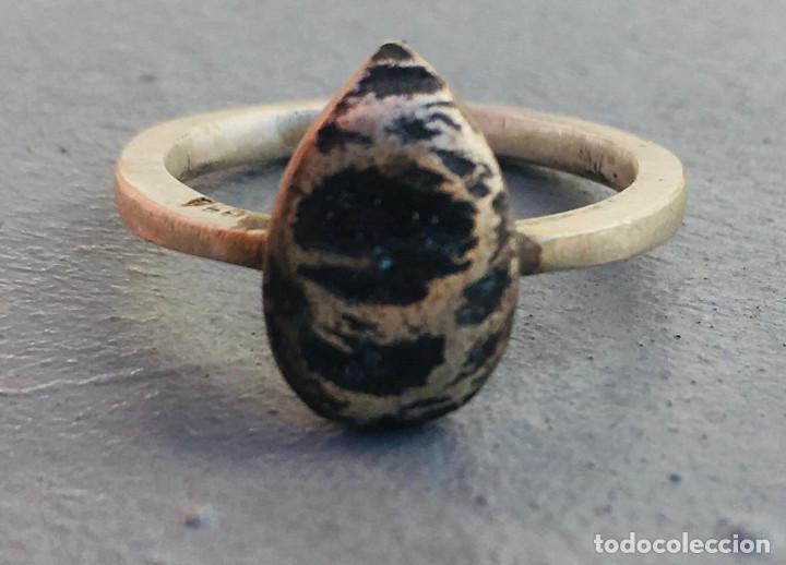 Joyeria: ANILLO DE PLATA 925 PLATA DE LEY , LAGRIMA - Foto 1
